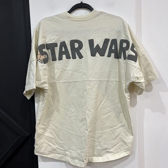 Star Wars Grogu Wanted Spirit Jersey Short Sleeve Unisex Medium Disney Yoda - Picture 7 of 8